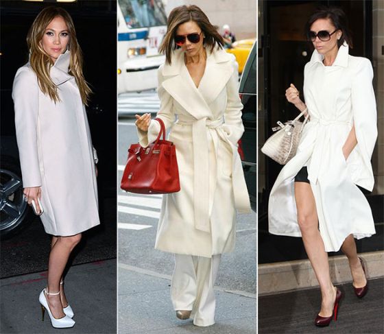 fashion tips for wearing a white coat
